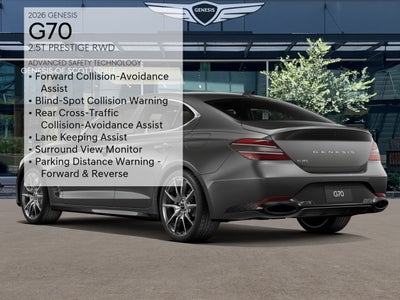 2026 Genesis G70 2.5T PRESTIGE