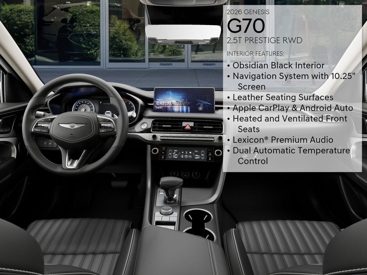 2026 Genesis G70 2.5T PRESTIGE