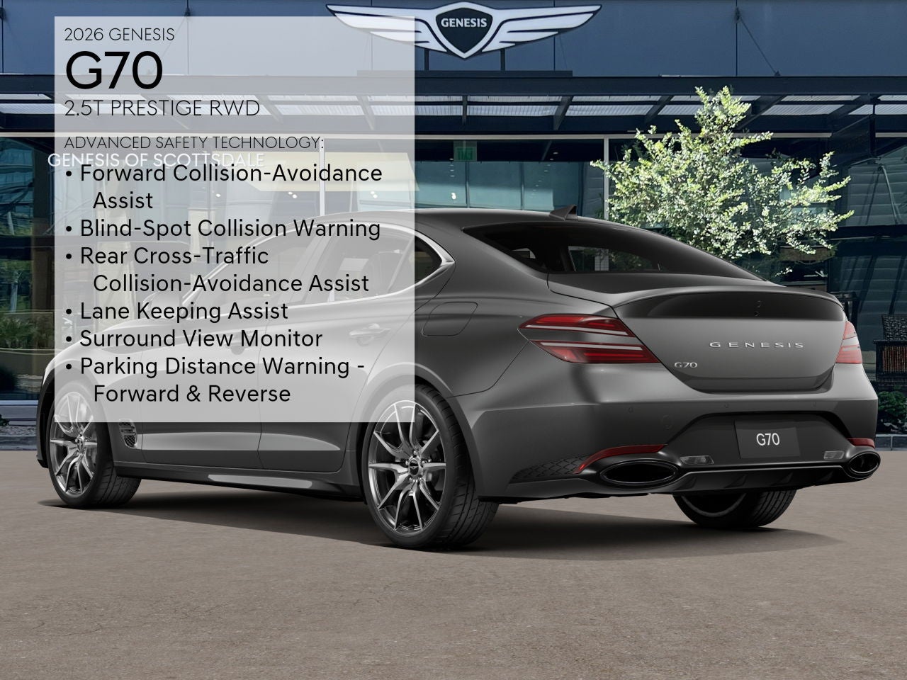 2026 Genesis G70 2.5T PRESTIGE