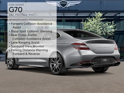 2026 Genesis G70 2.5T PRESTIGE