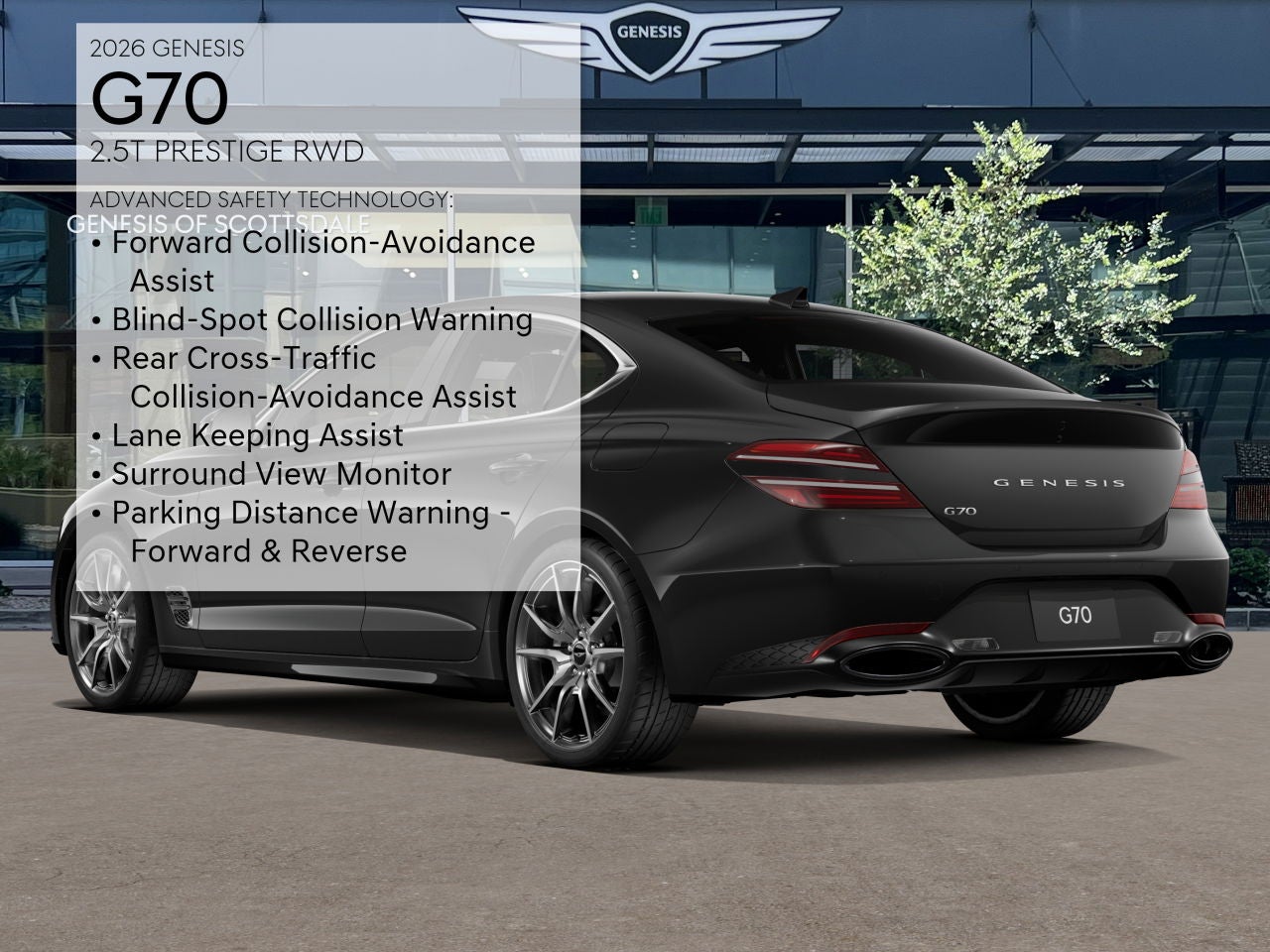 2026 Genesis G70 2.5T PRESTIGE