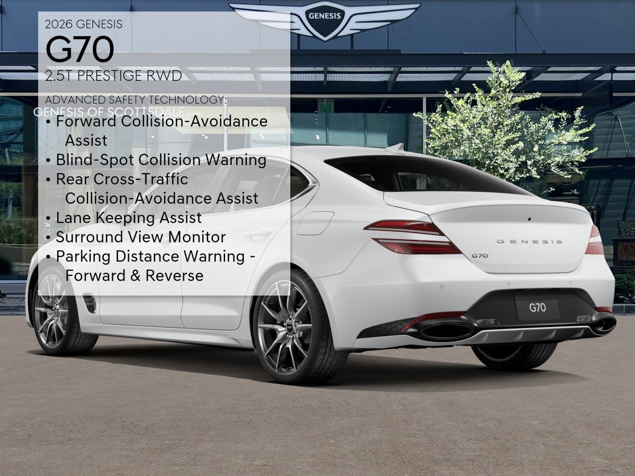 2026 Genesis G70 2.5T PRESTIGE