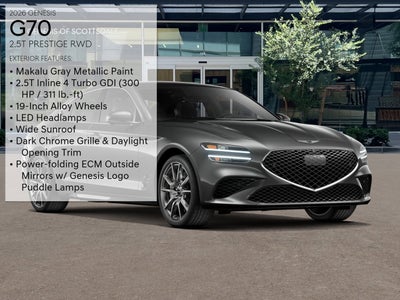 2026 Genesis G70 2.5T PRESTIGE