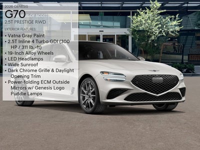 2026 Genesis G70 2.5T PRESTIGE