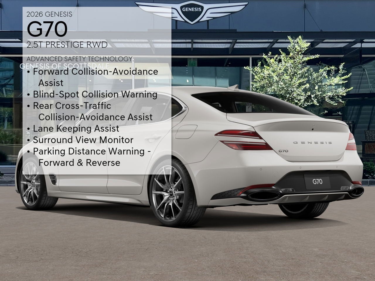 2026 Genesis G70 2.5T PRESTIGE