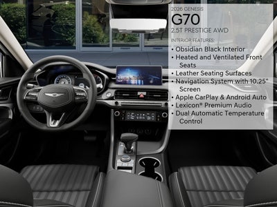 2026 Genesis G70 2.5T PRESTIGE