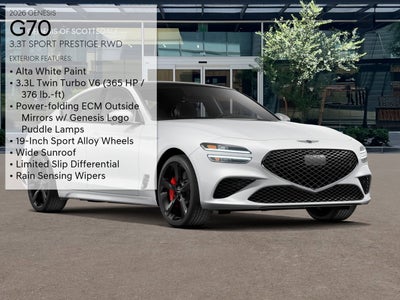 2026 Genesis G70 3.3T SPORT PRESTIGE