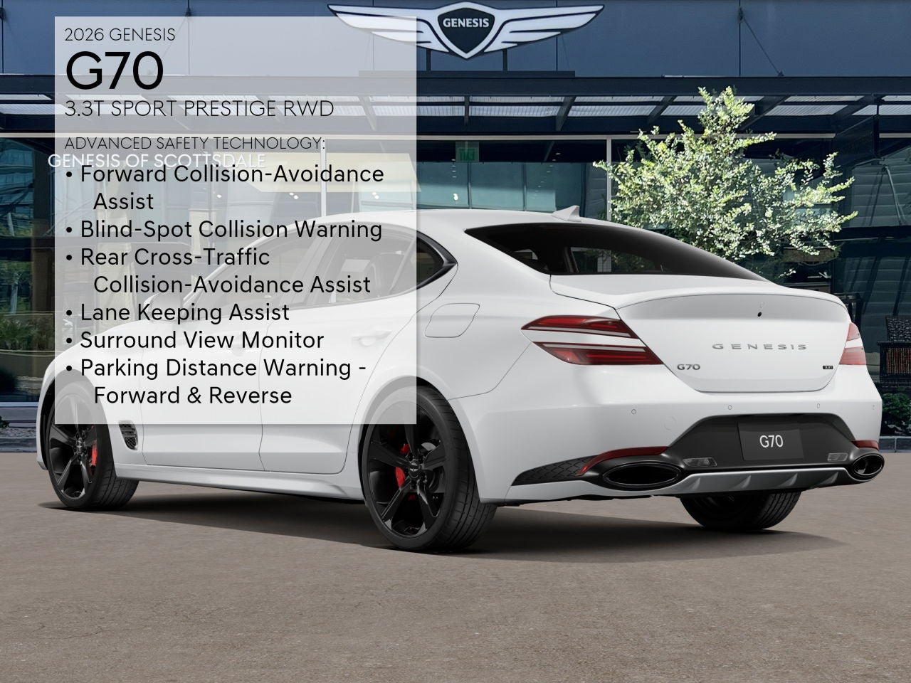 2026 Genesis G70 3.3T SPORT PRESTIGE