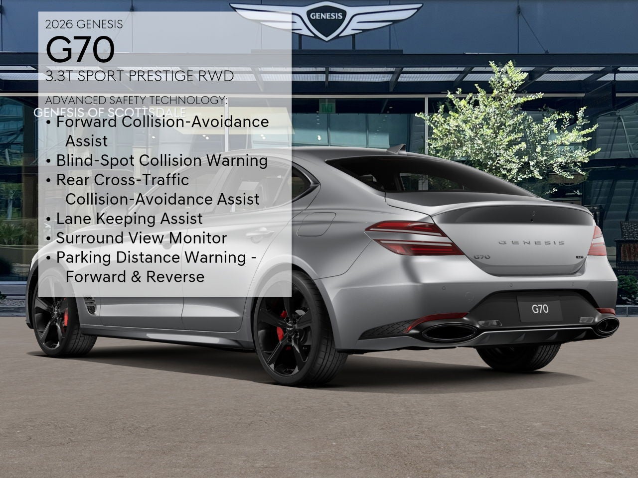 2026 Genesis G70 3.3T SPORT PRESTIGE