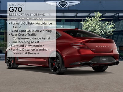 2026 Genesis G70 3.3T Sport Prestige