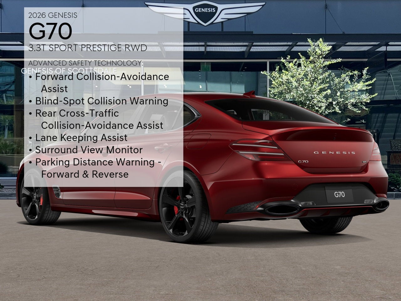 2026 Genesis G70 3.3T Sport Prestige