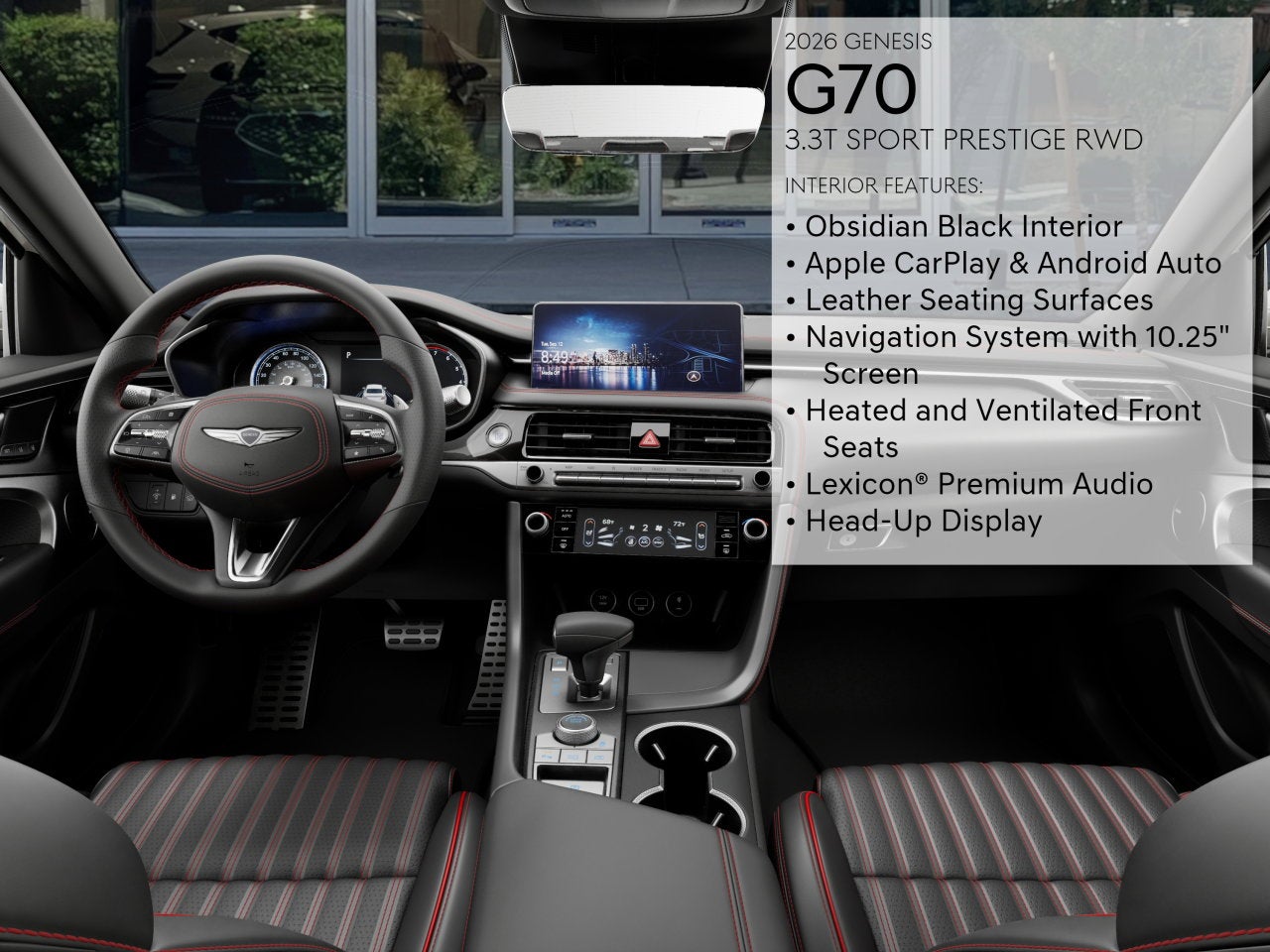2026 Genesis G70 3.3T Sport Prestige
