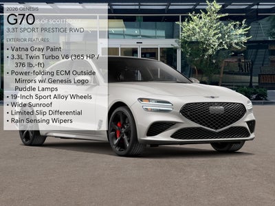 2026 Genesis G70 3.3T Sport Prestige