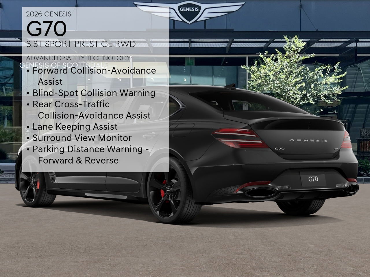 2026 Genesis G70 3.3T SPORT PRESTIGE