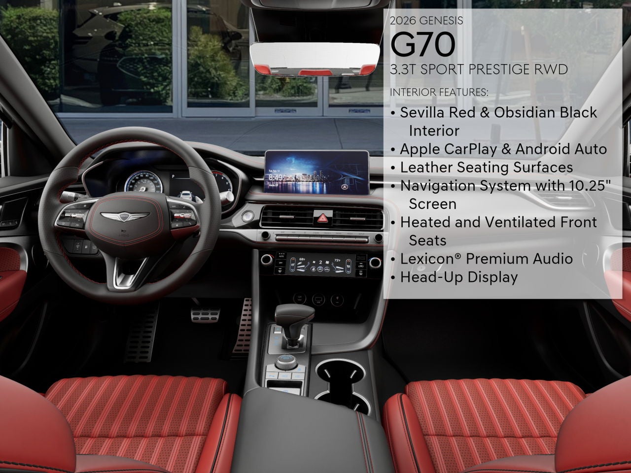 2026 Genesis G70 3.3T SPORT PRESTIGE