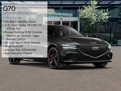 2026 Genesis G70 3.3T SPORT PRESTIGE
