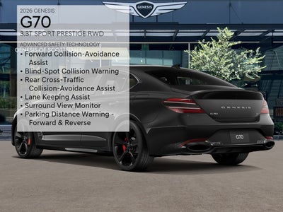2026 Genesis G70 3.3T SPORT PRESTIGE