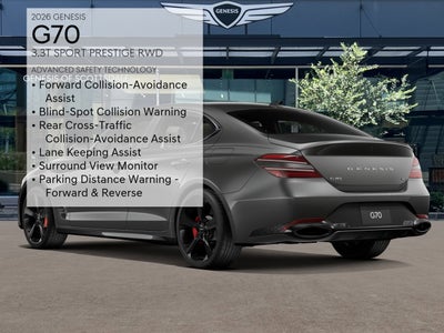 2026 Genesis G70 3.3T Sport Prestige