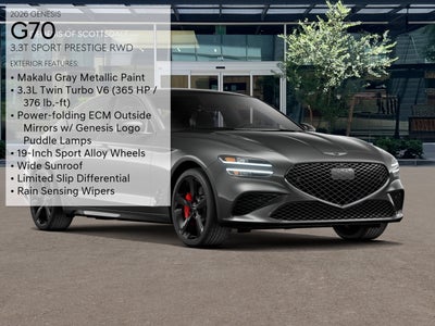 2026 Genesis G70 3.3T Sport Prestige