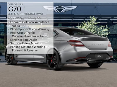 2026 Genesis G70 3.3T SPORT PRESTIGE