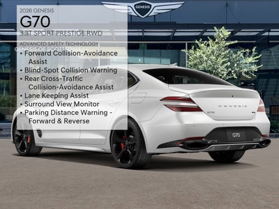 2026 Genesis G70 3.3T SPORT PRESTIGE