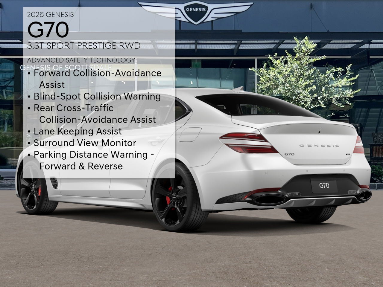 2026 Genesis G70 3.3T SPORT PRESTIGE