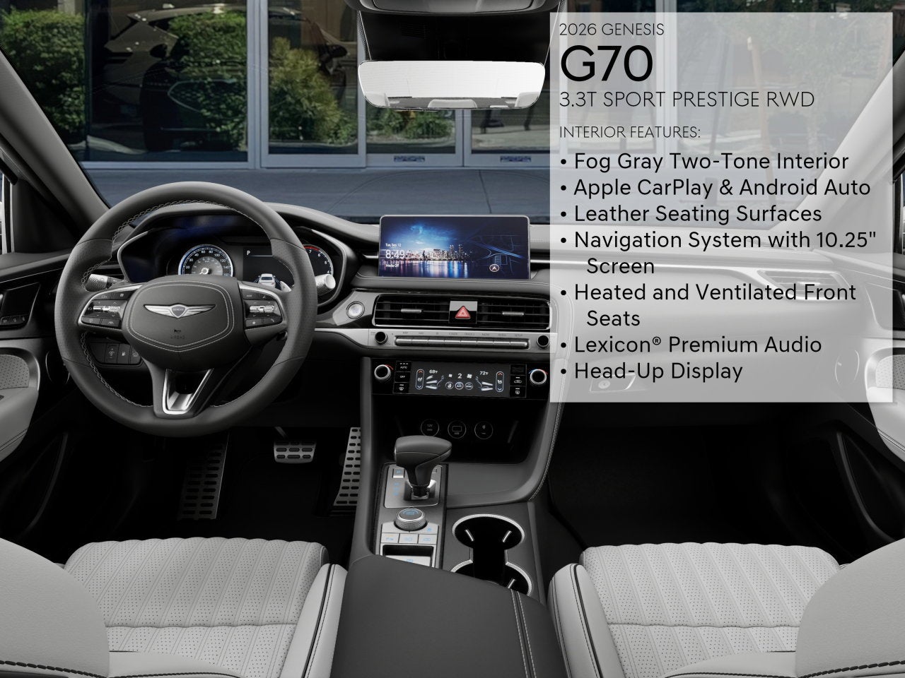 2026 Genesis G70 3.3T SPORT PRESTIGE