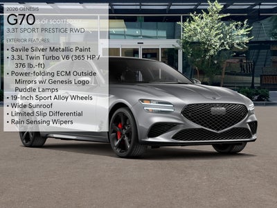 2026 Genesis G70 33TSP
