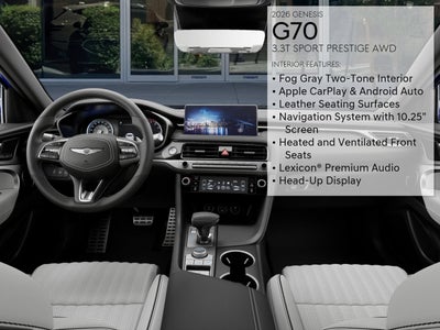 2026 Genesis G70 3.3T Sport Prestige
