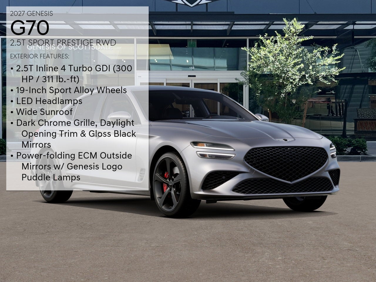 2027 Genesis G70 Standard