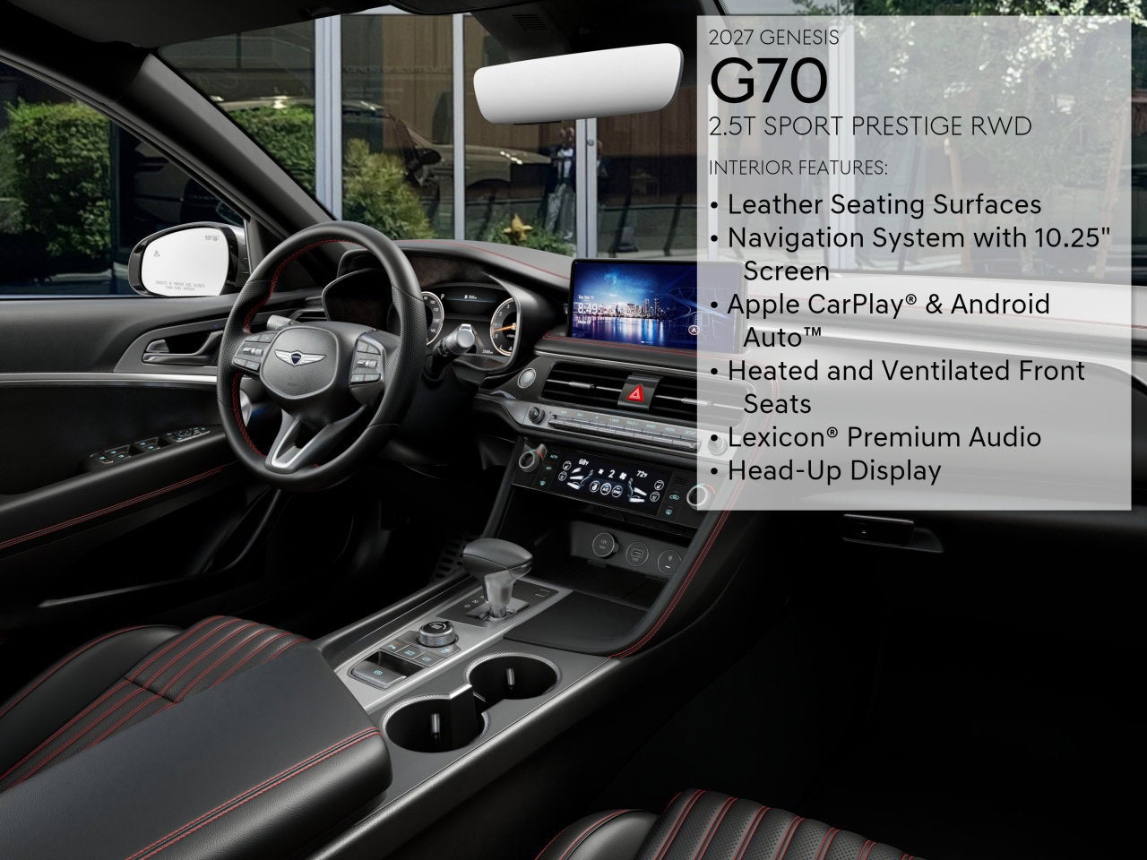 2027 Genesis G70 Standard