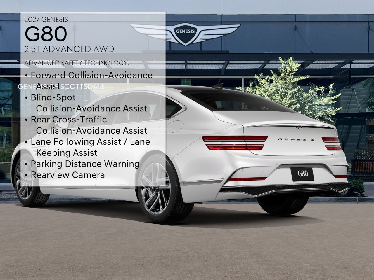 2027 Genesis G80 2.5T Advanced