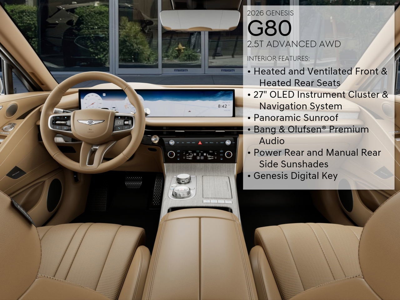 2026 Genesis G80 2.5T ADVANCED