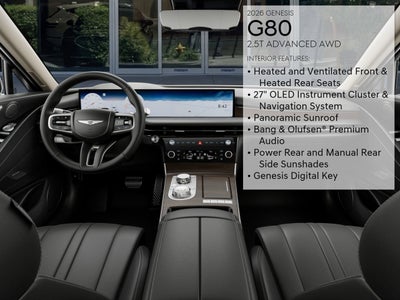2026 Genesis G80 2.5T ADVANCED