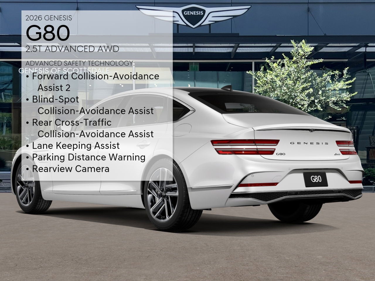 2026 Genesis G80 2.5T ADVANCED