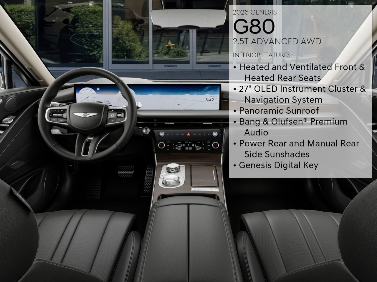 2026 Genesis G80 2.5T ADVANCED