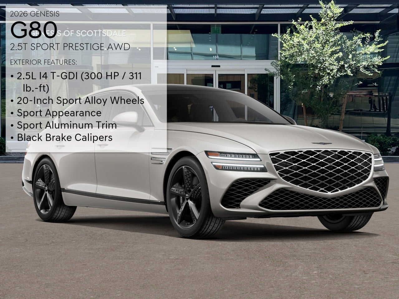 2026 Genesis G80 2.5T SPORT PRESTIGE