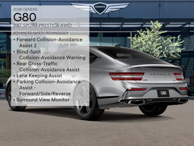 2026 Genesis G80 2.5T SPORT PRESTIGE