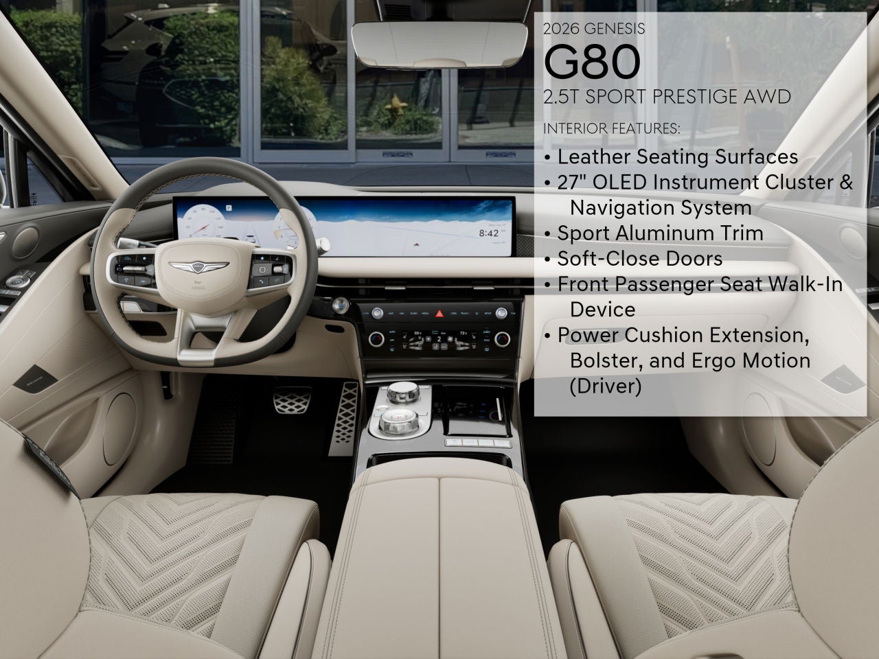 2026 Genesis G80 2.5T SPORT PRESTIGE