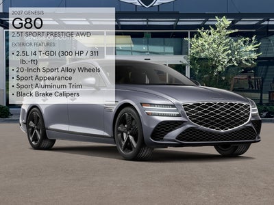 2027 Genesis G80 2.5T SPORT PRESTIGE