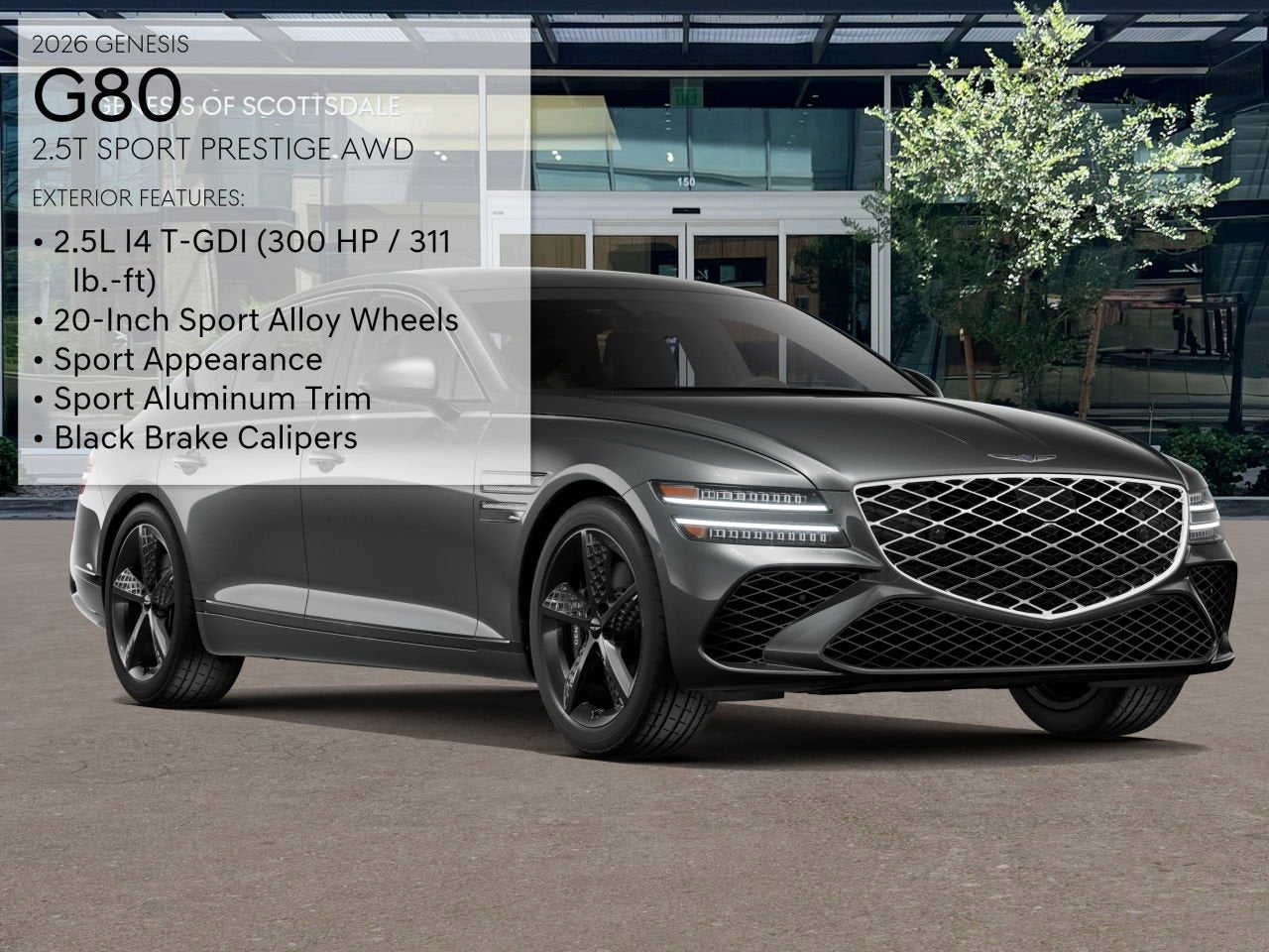 2026 Genesis G80 2.5T SPORT PRESTIGE