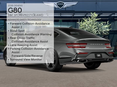 2026 Genesis G80 2.5T SPORT PRESTIGE