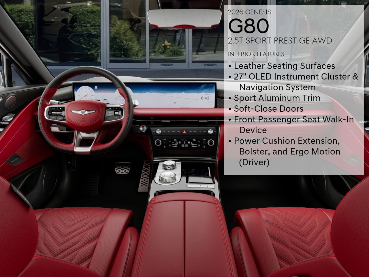 2026 Genesis G80 2.5T SPORT PRESTIGE