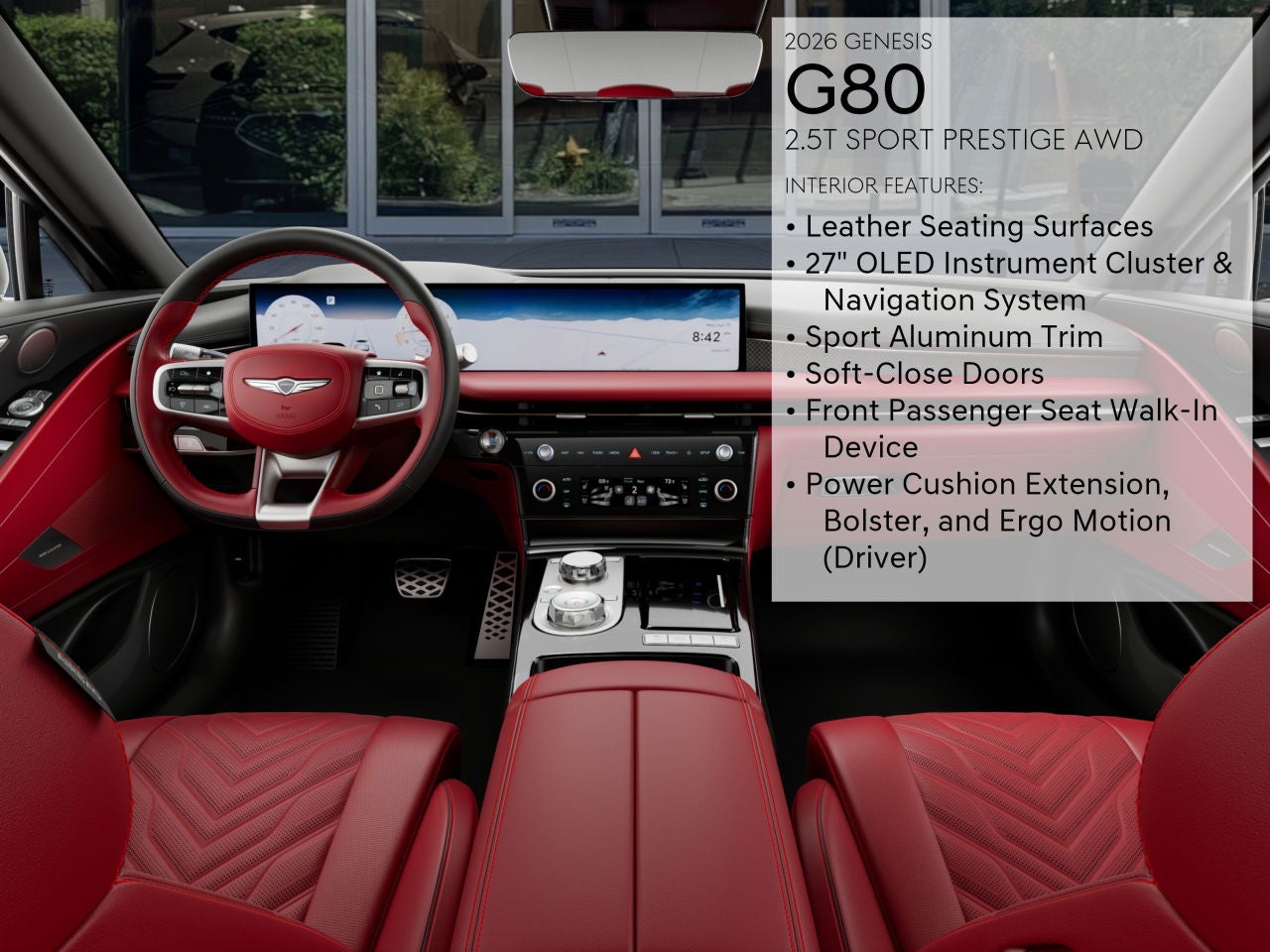 2026 Genesis G80 2.5T SPORT PRESTIGE