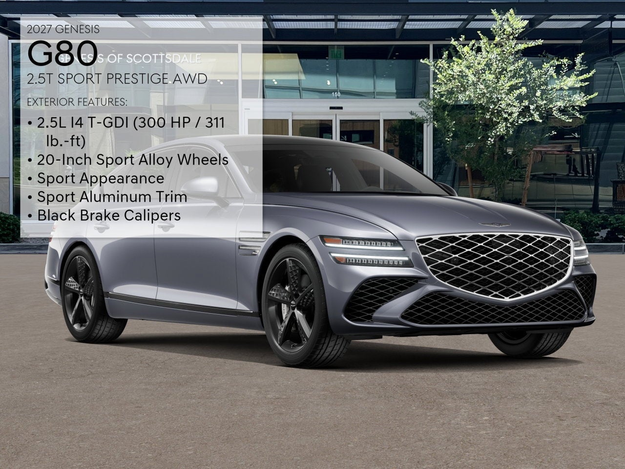 2027 Genesis G80 25TSPTPRES