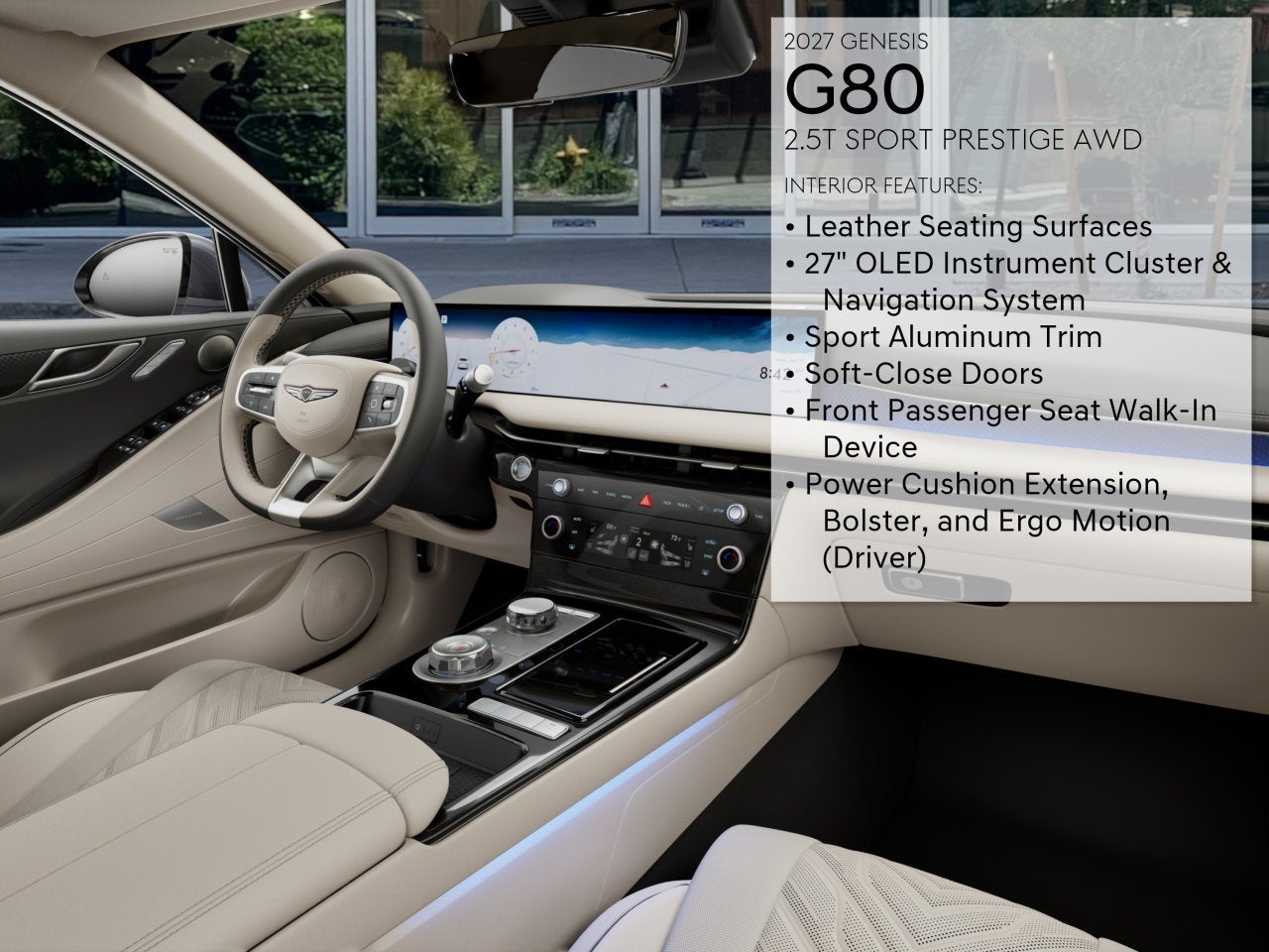 2027 Genesis G80 25TSPTPRES