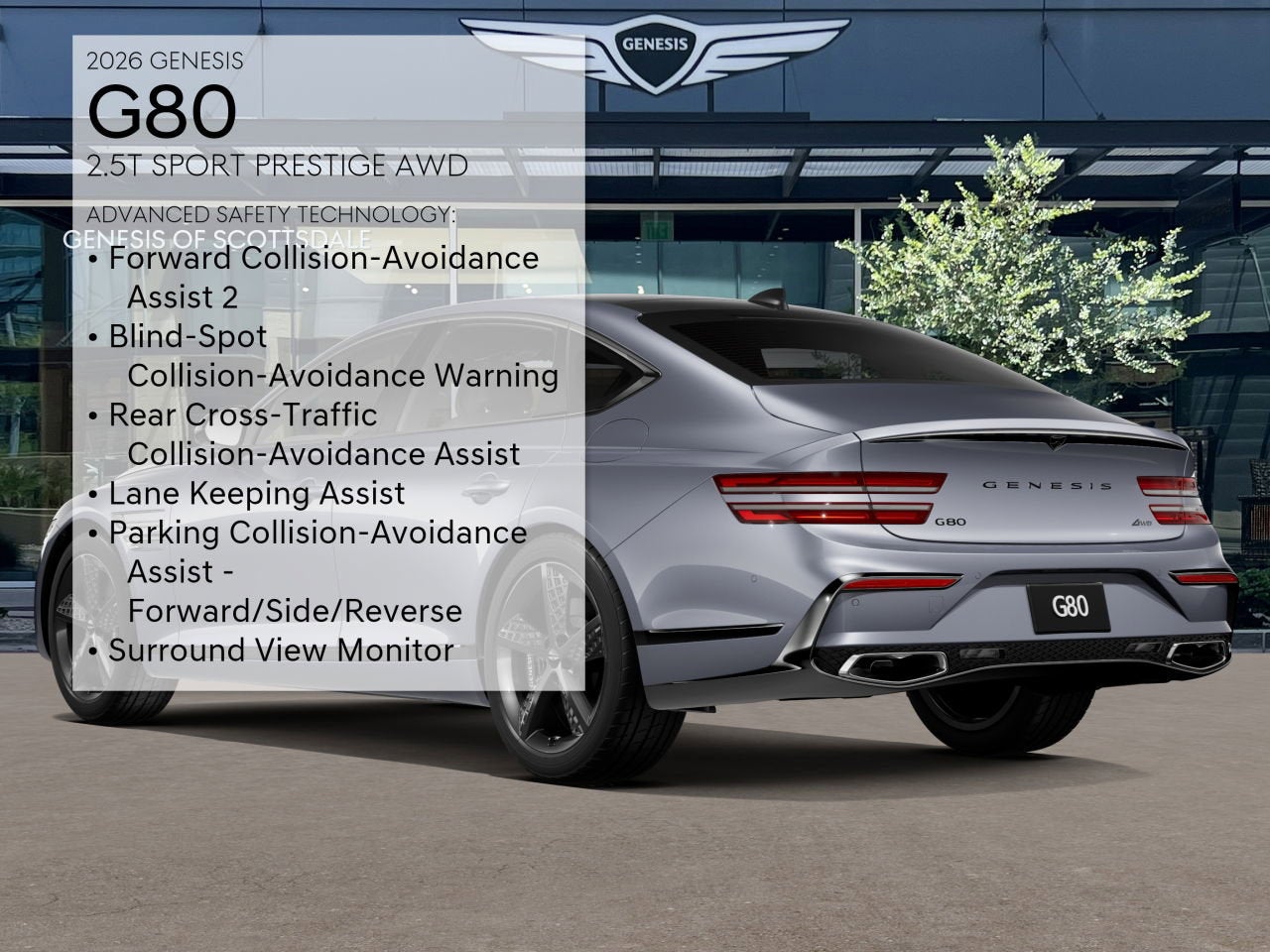 2026 Genesis G80 2.5T SPORT PRESTIGE
