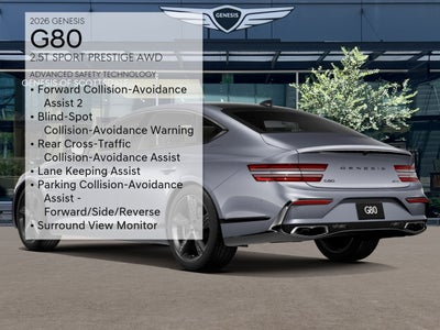 2026 Genesis G80 2.5T SPORT PRESTIGE
