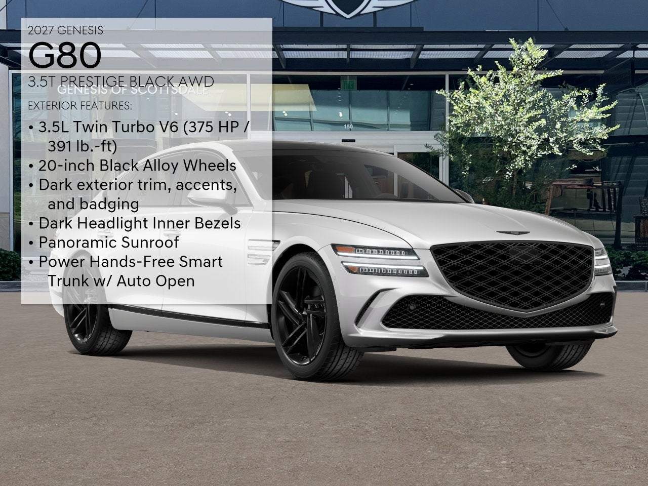 2027 Genesis G80 35TPRSTBLK