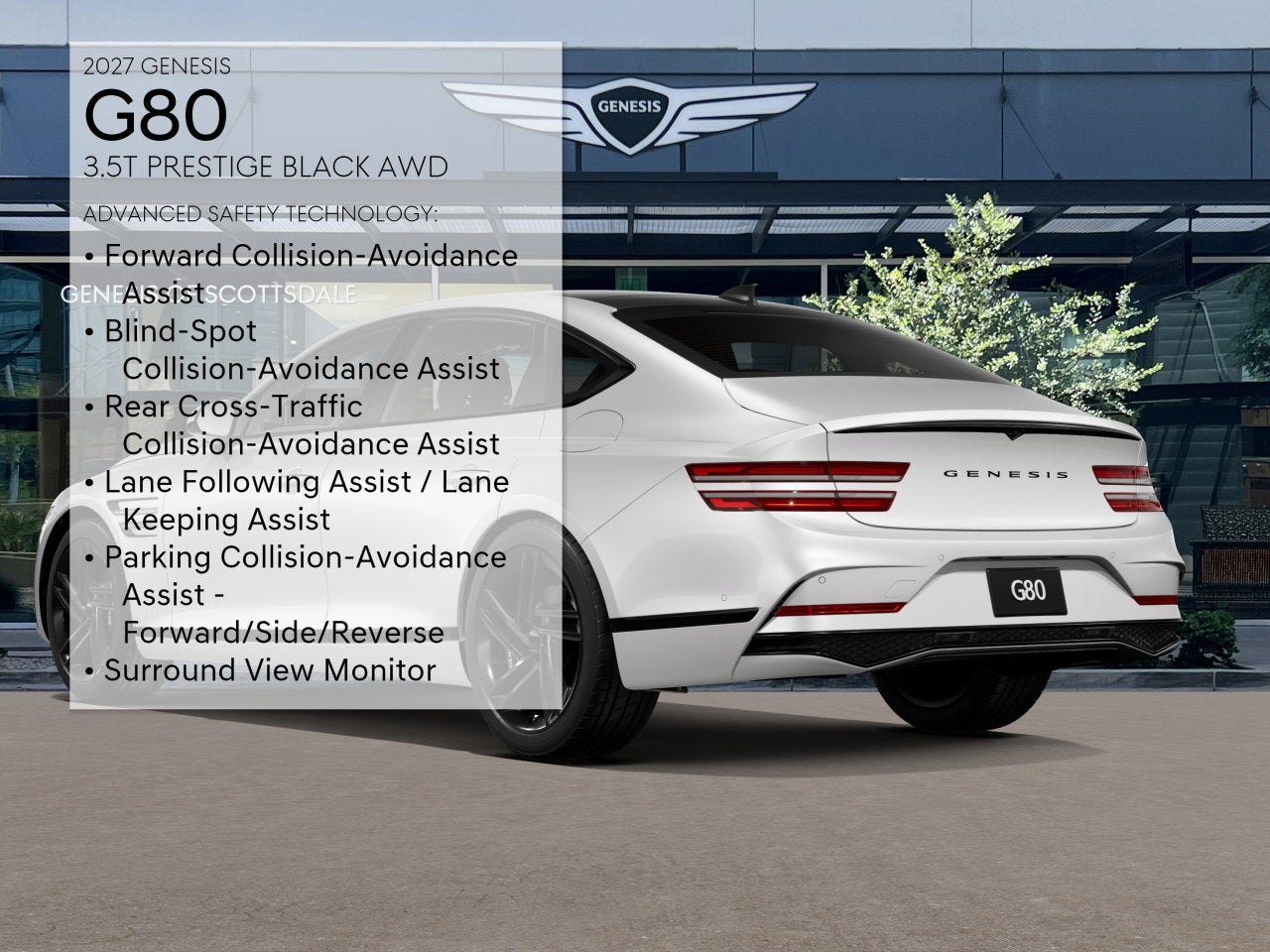 2027 Genesis G80 35TPRSTBLK